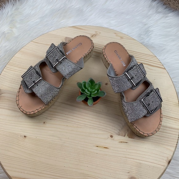 Gianni bini rhinestone sandals Clearance
